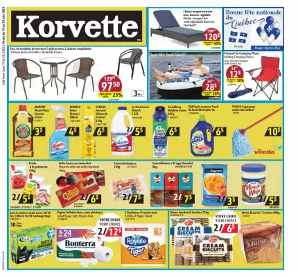 Korvette flyer (valid until 2-07)