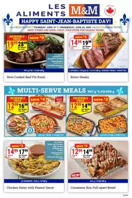 M & M Food Market flyer (valid until 2-07)
