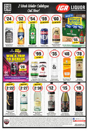 IGA Liquor catalogue week 25 Page 1