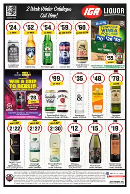 IGA Liquor catalogue