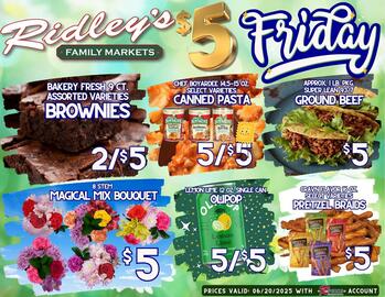 Ridley's Family Markets Weekly Ad week 25 Page 1