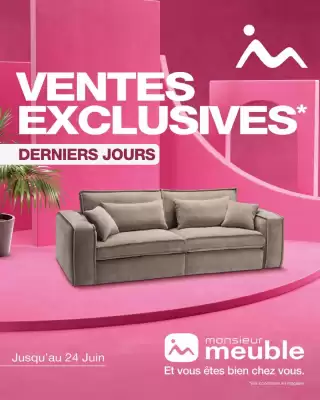 Catalogue monsieur meuble (valable jusqu'au 24-06)