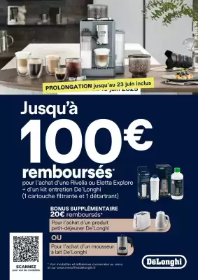 Catalogue DeLonghi (valable jusqu'au 23-06)