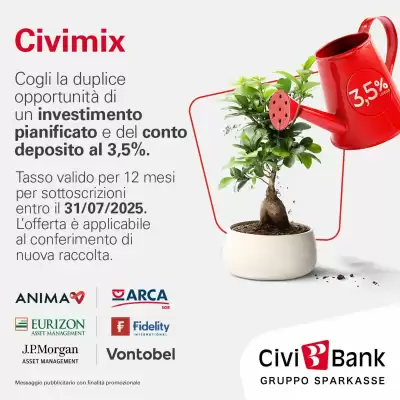 Volantino CiviBank (valido fino al 31-07)