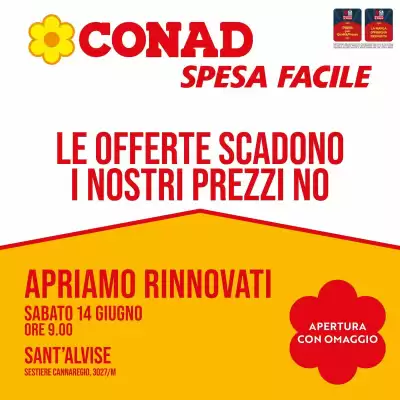 Volantino Spesa Facile Conad (valido fino al 31-07)