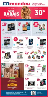 Mondou flyer (valid until 2-07)