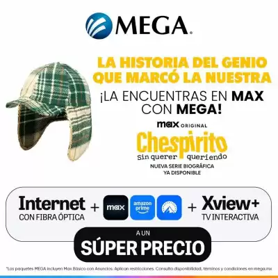 Catálogo Megacable (válido hasta 30-06)