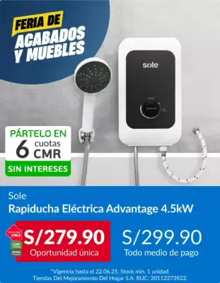 Catálogo Sodimac (válido hasta 22-06)