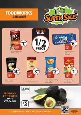 Foodworks catalogue