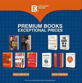 Exclusive Books catalogue Page 1