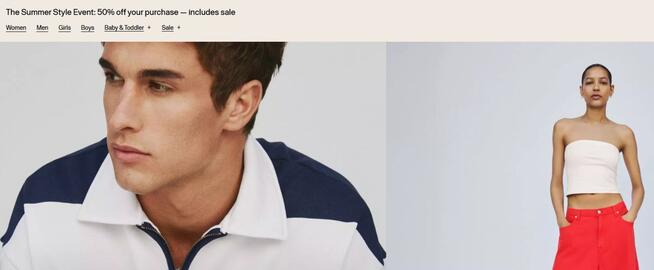 Gap catalogue Page 1