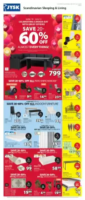 JYSK flyer (valid until 2-07)