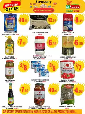Al-Salam Supermarket flyer (valid until 23-06)