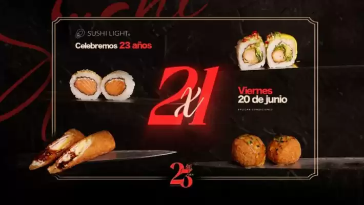 Catálogo Sushi Light (válido hasta 20-06)