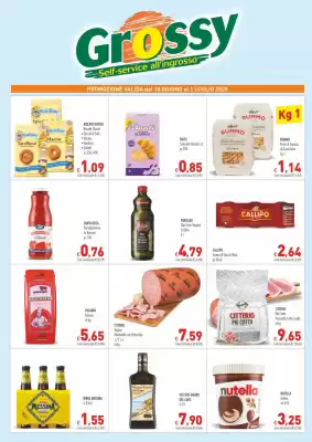Volantino Cash & Carry Grossy (valido fino al 1-07)