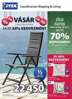 JYSK akciós újság