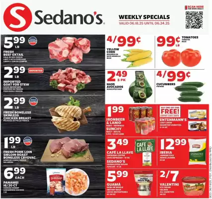 Sedano's Weekly Ad (valid until 24-06)