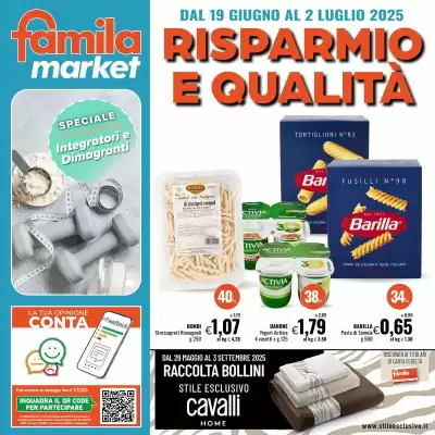 Volantino Famila Market (valido fino al 2-07)