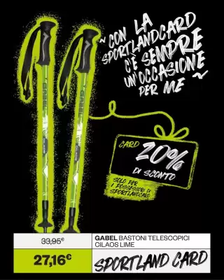 Volantino Sportland (valido fino al 30-06)