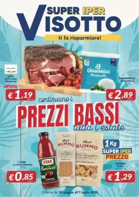 Volantino Supermercati Visotto (valido fino al 1-07)