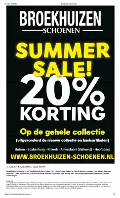 Broekhuizen Schoenen folder (geldig t/m 21-06)