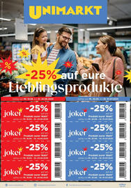 Unimarkt Flugblatt Seite 1