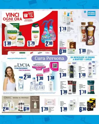 Volantino Splendidi e Splendenti (valido fino al 1-07)