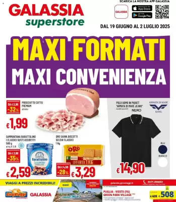 Volantino Galassia superstore (valido fino al 2-07)