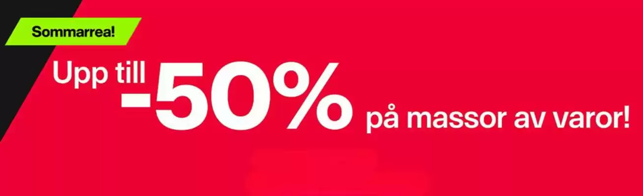 XXL reklamblad (giltig till och med 3-07)