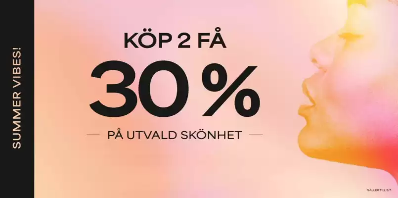 Parfym reklamblad (giltig till och med 2-07)