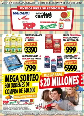 Catálogo Supermercados Mariano Max (válido hasta 30-06)