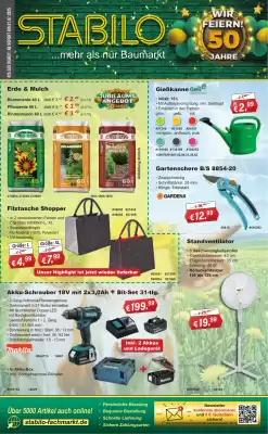 Stabilo Fachmarkt Prospekt (gültig bis 31-07)