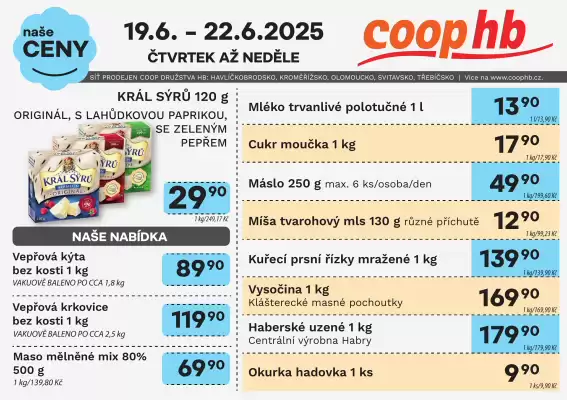 Coop hb leták