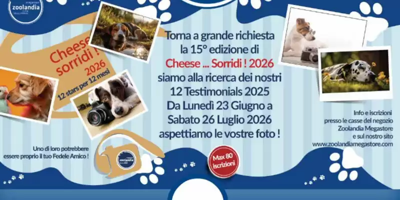 Volantino Zoolandia Megastore (valido fino al 26-07)