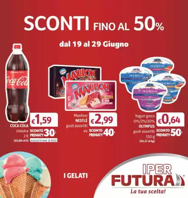 Volantino Futura Supermercati (valido fino al 29-06)