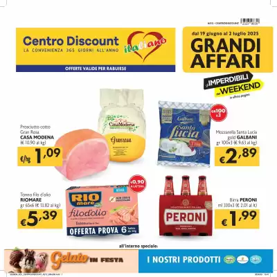 Volantino Centro Discount (valido fino al 2-07)