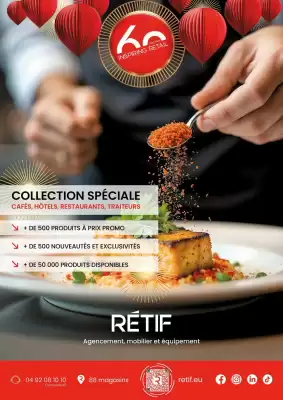 Catalogue Retif (valable jusqu'au 31-12)
