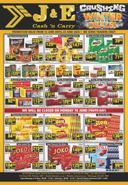 J&E Cash and Carry catalogue Page 1