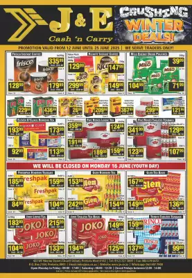 J&E Cash and Carry catalogue