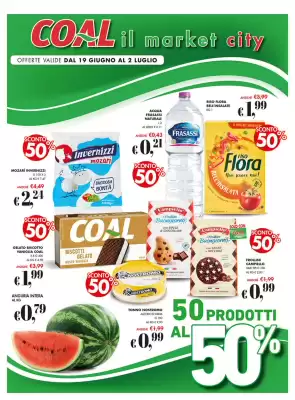 Volantino Supermercato Coal (valido fino al 2-07)