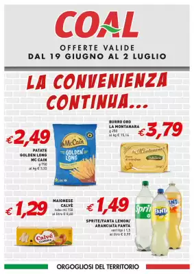 Volantino Supermercato Coal (valido fino al 2-07)