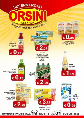 Volantino Orsini Market (valido fino al 1-07)