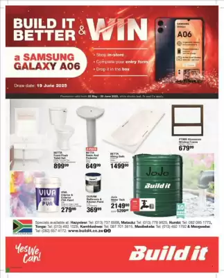 Build It catalogue
