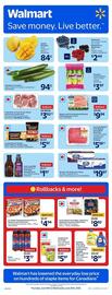 Walmart flyer Page 1