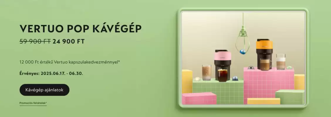 Nespresso akciós újság (érvényes eddig: 30-06)