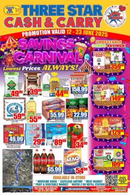 Three Star Cash and Carry catalogue