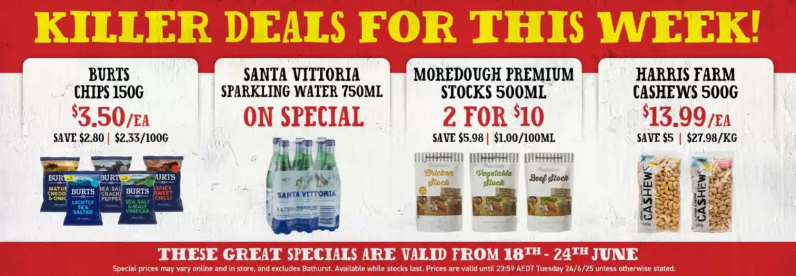 HARRIS FARM catalogue (valid until 24-06)