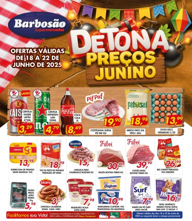 Catálogo Barbosão Extra Supermercados (válido até 22-06)