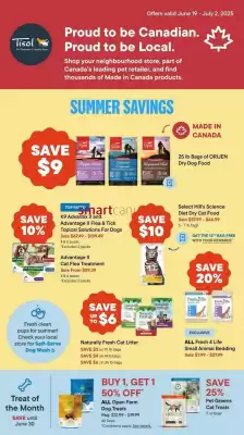 Tisol Pet Nutrition And Supply Stores flyer (valid until 25-06)