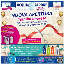 Volantino Acqua & Sapone Pagina 1